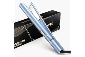 FURIDEN PRO Hair Straightener and Curler 2 in 1, Flat Iron Curling Iron in One, Flat Iron Hair Straightener, Hair Multi Styler Tools, No Frizz | Long-Lasting Finish(Powder Blue)