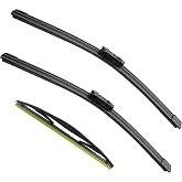 3 Factory Wiper Blade Replacement for Subaru Forester 2019-2021 2022 2023 2024 2025 Original Equipment Windshield Window Wiper Blades Set - 26"/17"/14"(Set of 3) Top Lock