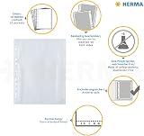 HERMA Photo Pockets 20 x 30 cm Ring Binder 20 Pockets White 7589 view 7