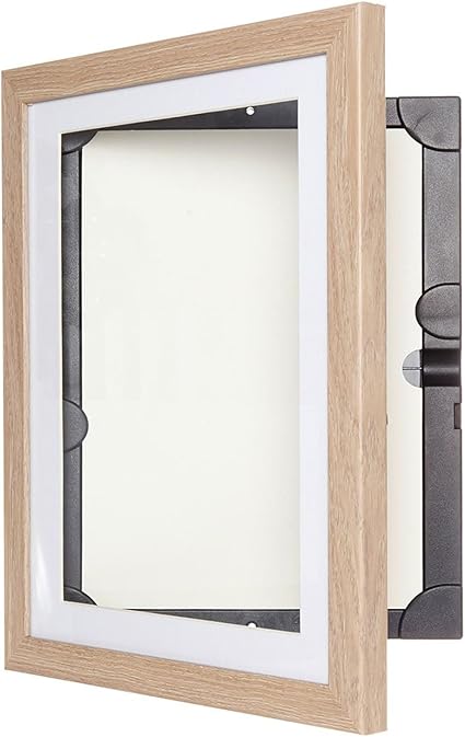 My Little Davinci Wooden Picture Frame For 50 Artworks Display Or Hang Your Kids Artwork Natural Frame Amazon Co Uk Kitchen Home