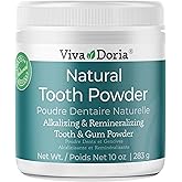 Viva Doria Natural Tooth Powder | Remineralizing Tooth Powder | Natural Teeth Whitening Powder | Toothpaste Power | Breath Fr