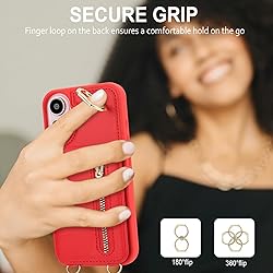 Jcxtrombulous Crossbody Wallet Case for iPhone 17
