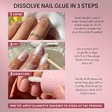 Glamnetic Super Strong Brush On Nail Glue 0.24 oz Brush Tip Vegan view 8