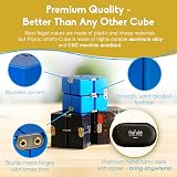 PILPOC theFube Infinity Cube Fidget Toy Black Aluminum with Case view 3