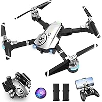 ZENFOLT XPA7 Drone with Camera for Adults, WiFi 1080P HD Camera FPV Live Video，RC Quadcopter with Gravity Sensor…
