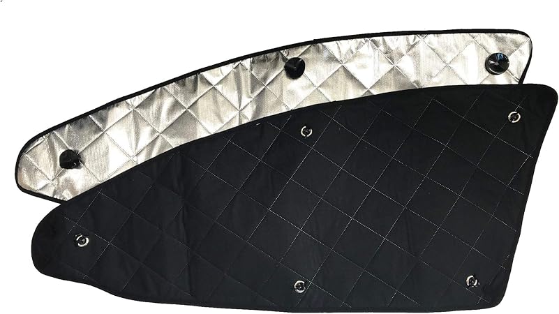 Amazon Toyota トヨタ ヴィッツ 130系 131系 135系 専用 Vitz 日除けカーテン サンシェード フロントサイド用 2枚 吸盤式 日除け 遮光 遮熱 車中泊 Tn 0432 カーテン 車 バイク