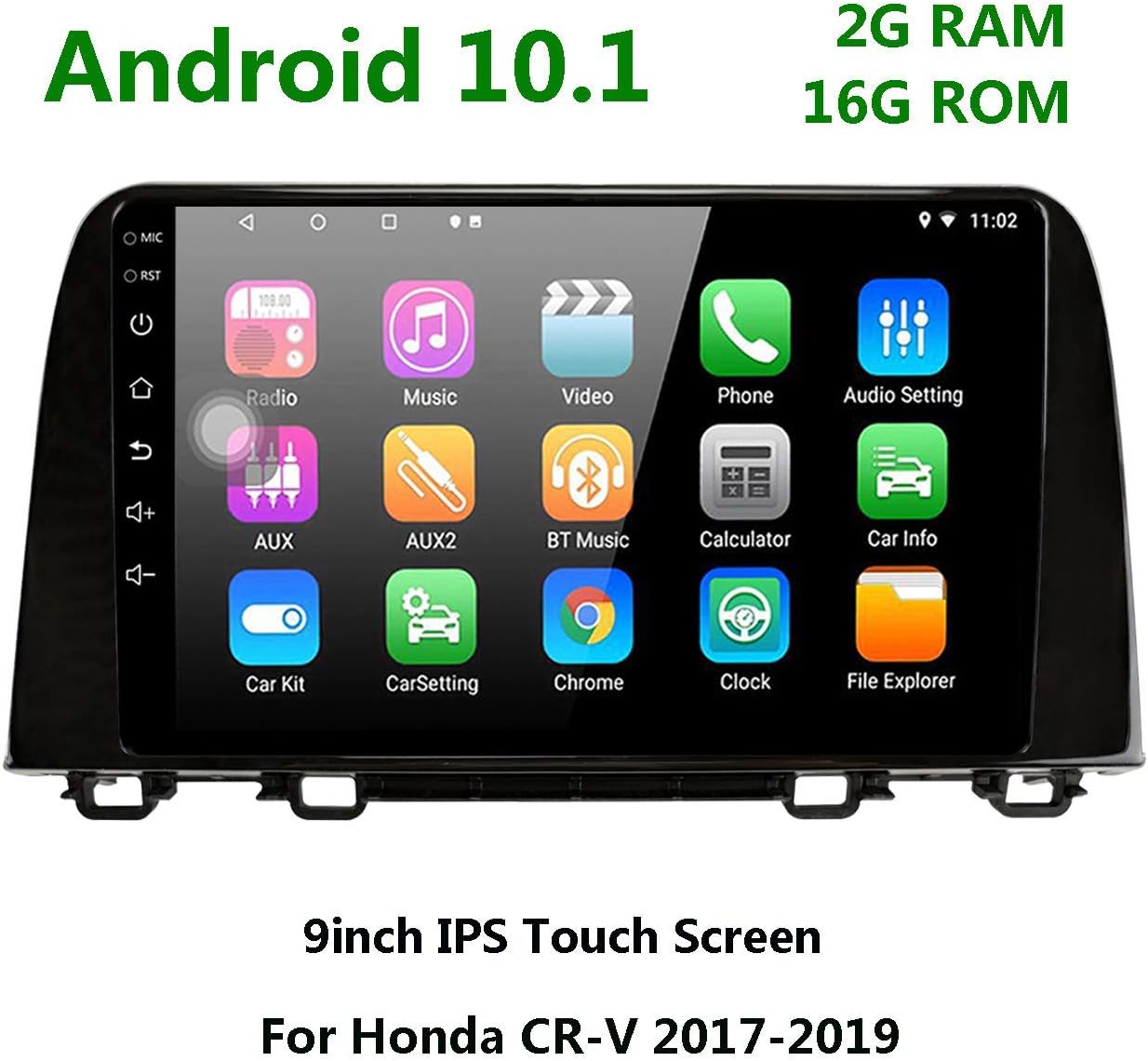Android 10.1 Car Stereo for Honda CRV 20172019 9 inch IPS Touch Screen Android Car Radio with