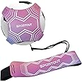Sportout Soccer/Volleyball Training Equipment Aid, Solo Soccer Trainer, Football Accessories with Adjustable Waist Belt for Kids Adults, Perfect Soccer/Volleyball Gift