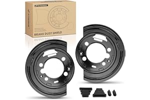 A-Premium Rear Brake Dust Shield Compatible with Chevy, GMC & Hummer - Silverado/Sierra 1500 2500 3500 HD Classic, Yukon XL/S