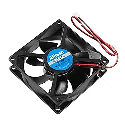 Alinan 4pcs 8025 24V Fan 80x80x25mm 2-pin Sleeve