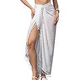 Rossopesca Sarong Wraps for Women Beach Cover Up Bikini Bathing Suit Swimsuit Scarf Pareo Beach Wrap Skirt Coverups