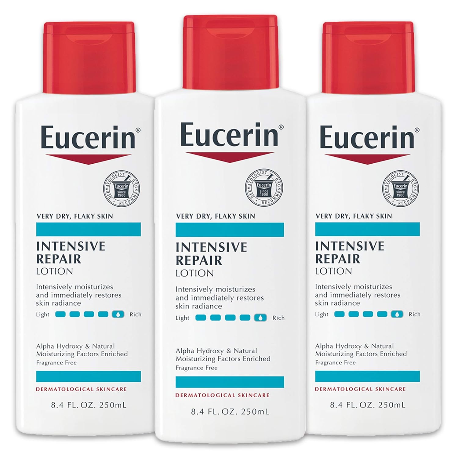 Eucerin Intensive Repair Lotion 8.4oz (3 Pack) Amazon.co.uk Business