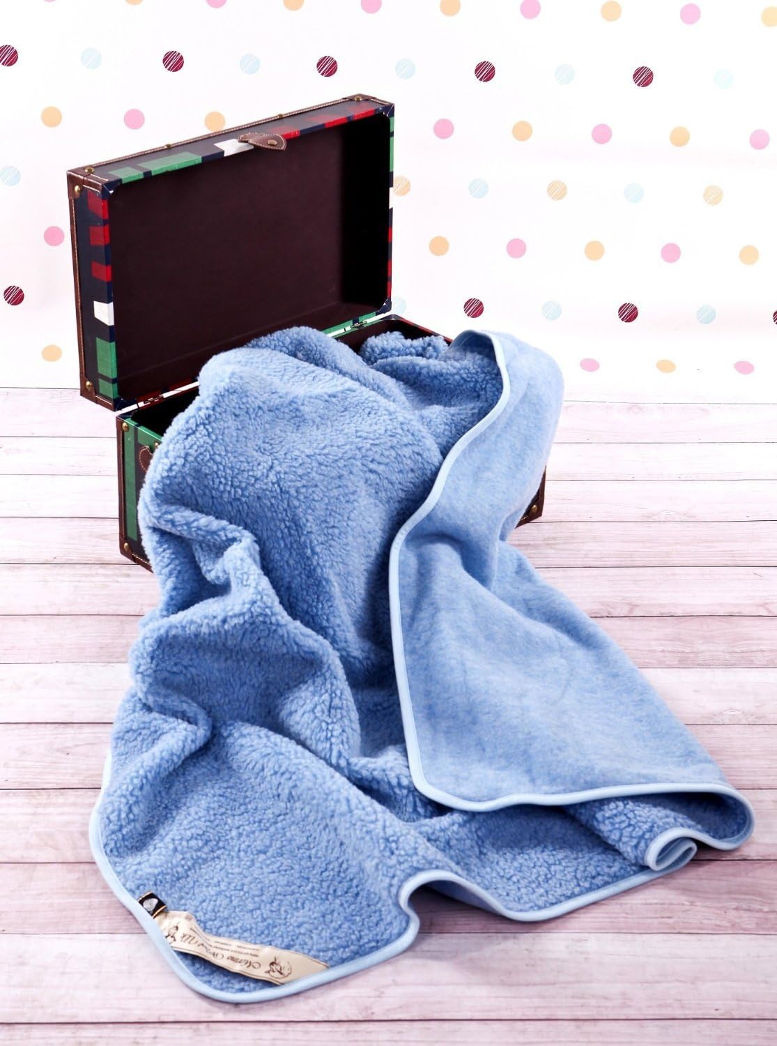 Amazon Com Spw Merinowool Warm Natural Merino Wool Blanket King Throw 100 Wool Blanket King Size 98 X 79 Home Kitchen