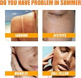HURRISE Max SPF 90 Sunscreen Cream Moisturizing Whitening Sunblock Face Body 40g view 7
