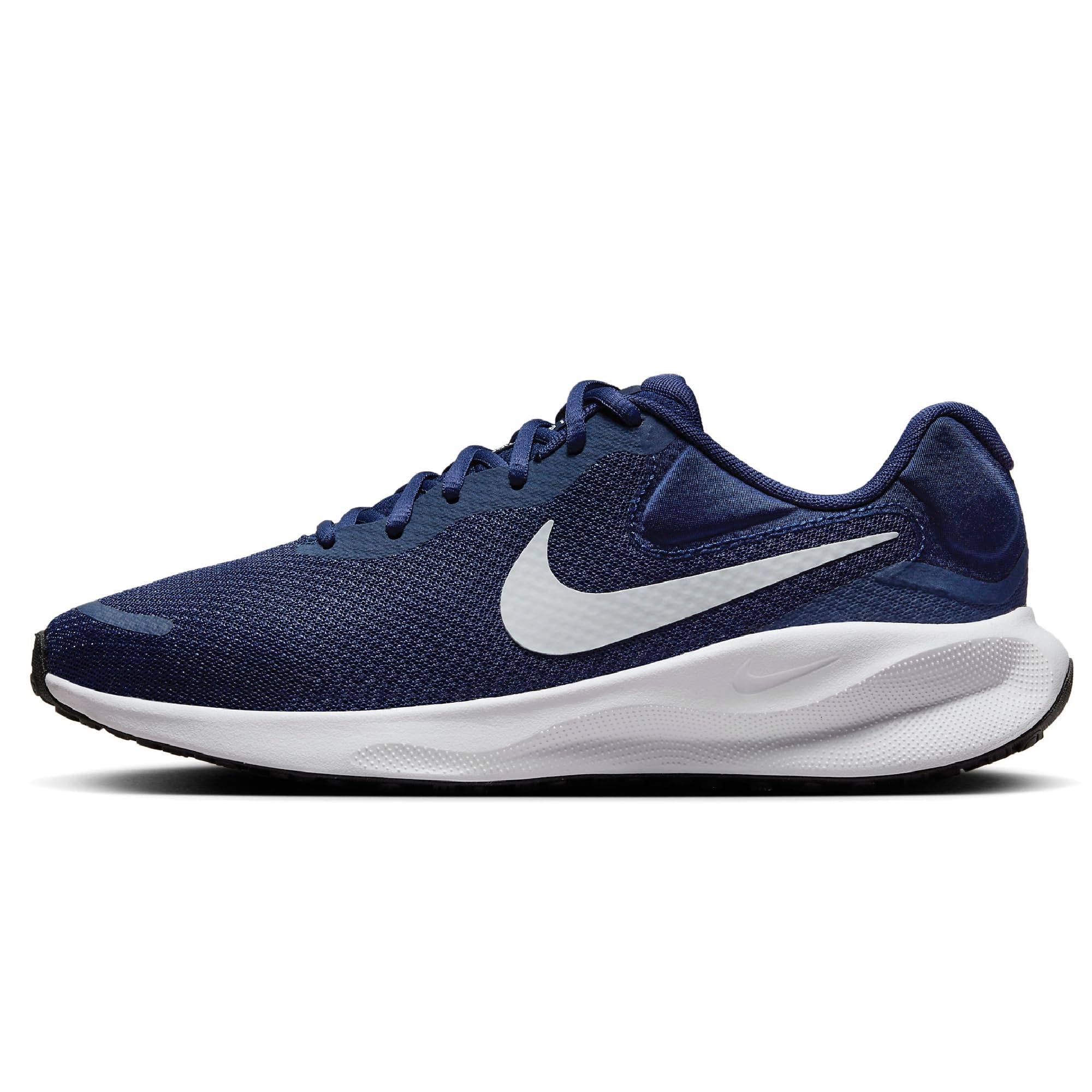 NIKE Men's Sneaker, Midnight Navy Pure Platinum