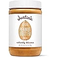 JUSTIN'S Classic No Stir Gluten-Free Peanut Butter Spread, 28 Ounce Jar