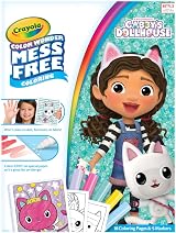 Crayola Color Wonder Gabby’s Dollhouse Mess Free Colouring Book 18 Pages view 2