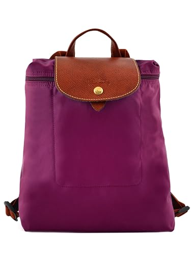 Amazoncom Longchamp Le Pliage Backpack Bag Purple New Shoes