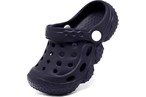 ChayChax Kid's Garden Clogs Cute Slides Sandals Toddlers Beach Pool Shower Shoes with Non-Slip Sole