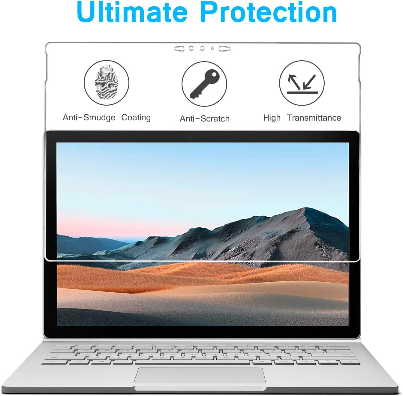 MEGOO Microsoft Surface Book 3 (15 Inch), Screen Protector - Image 5