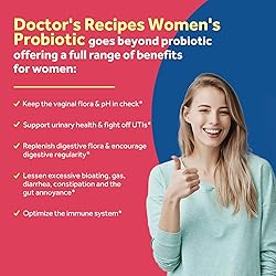Doctor's Recipes Probiotics for Women, 200B CFUs 36