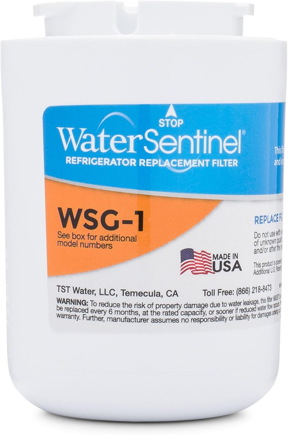 WaterSentinel WSG-1 Refrigerator Replacement Filter: Fits GE MWF Filters: Home Improvement