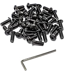 iexcell 100 Pcs M4 x 10 Thread Pitch 0.7 mm Alloy