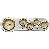 Dolphin Gauges 1953 1954 Chevy Car 5 Gauge Dash Cluster Panel Set Mechanical Gold