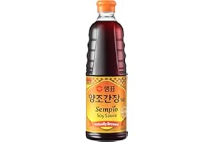 Sempio Naturally Brewed Soy Sauce 501, 29.08 Fl Oz, 860mL (Non-GMO, Kosher)
