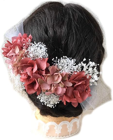 Amazon Co Jp Lulu S ルルズ ゆめローズ ピンクライム 髪飾り ヘッドドレス プリザーブドフラワードライフラワー 和装 着物 振袖 ウェディング ブライダル 成人式 卒業式 ゆめローズ ピンクライム Lulu S 1109 ホーム キッチン