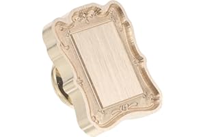 jojofuny Photo Frame Wax Seal Stamp Head Embossed Letter Seal for Invitations Greeting Cards Retro European Style,