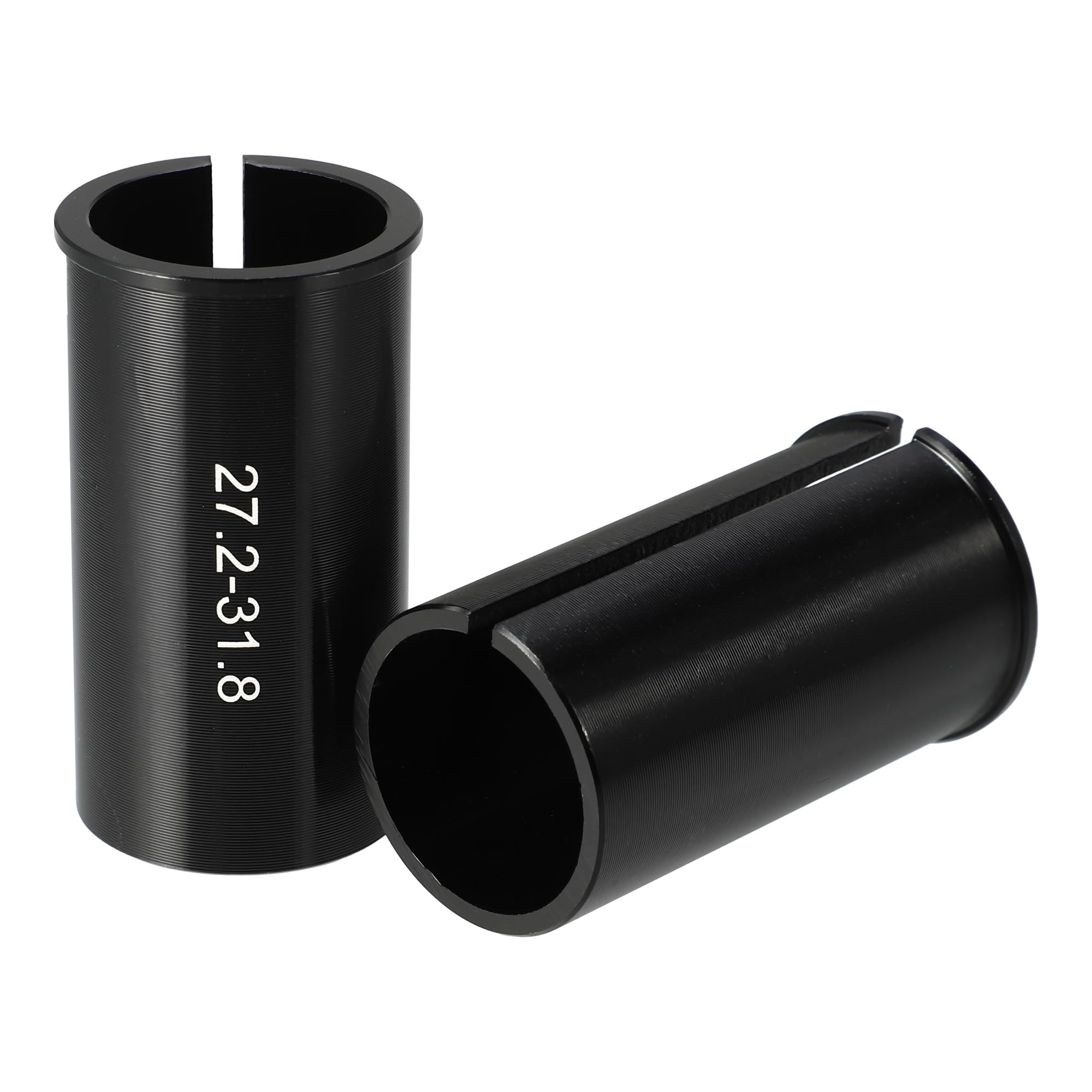X AUTOHAUX 2 Pcs 27.2mm to 31.8mm Bike Seat Post Tube Adapter Reducing Sleeve