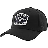 Penn State Nittany Lions NCAA Officially Licensed Fitted Hat ZH Patch Switchback Black, Medium