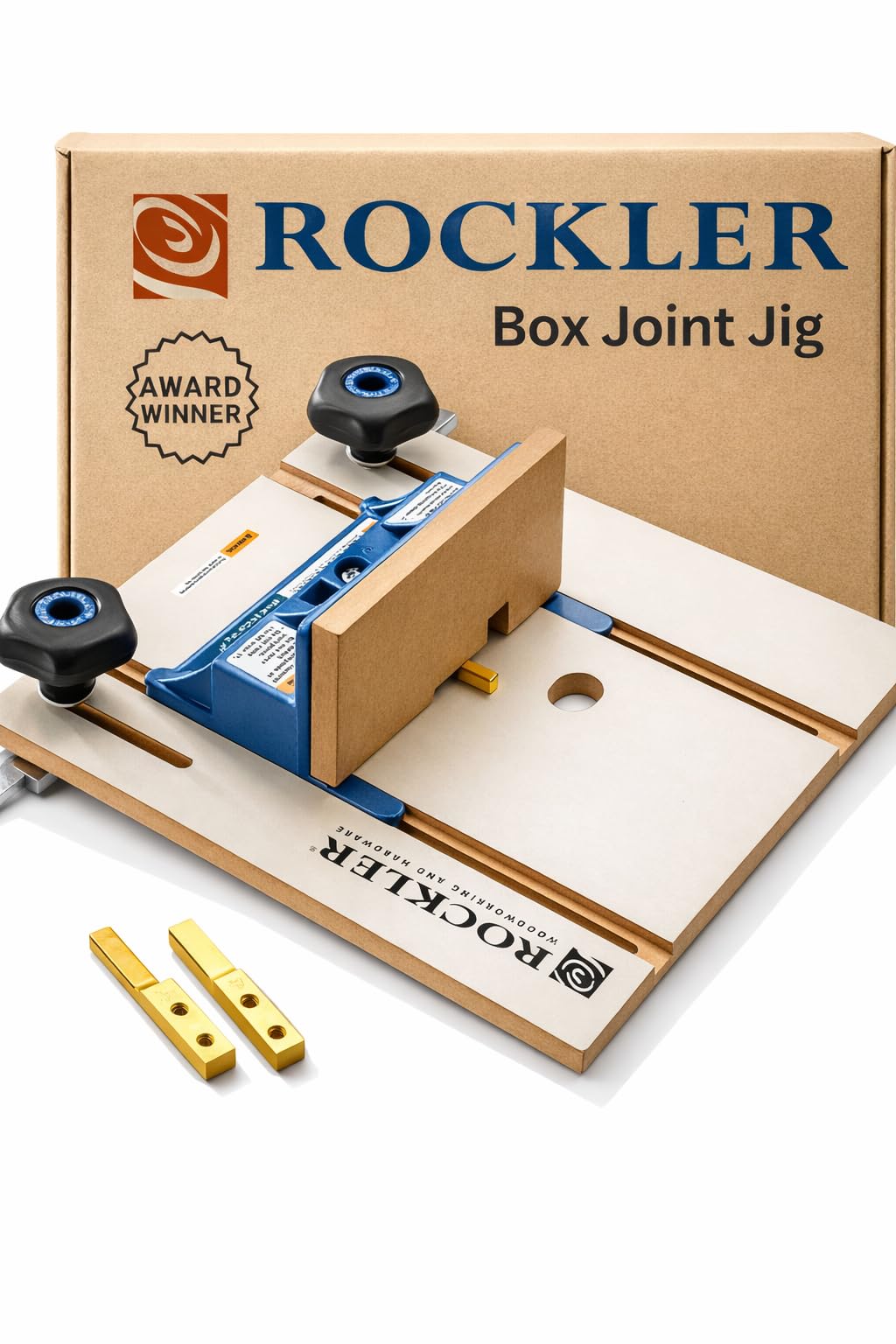 Rockler 422866 Router Table Box / Finger Joint Jig 1/4" / 3/8" / 1/2" (422866)