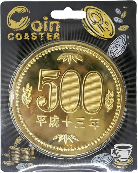 Amazon コースター おもしろ コインコースター 500円玉おもしろギフト 2個セット コースター オンライン通販