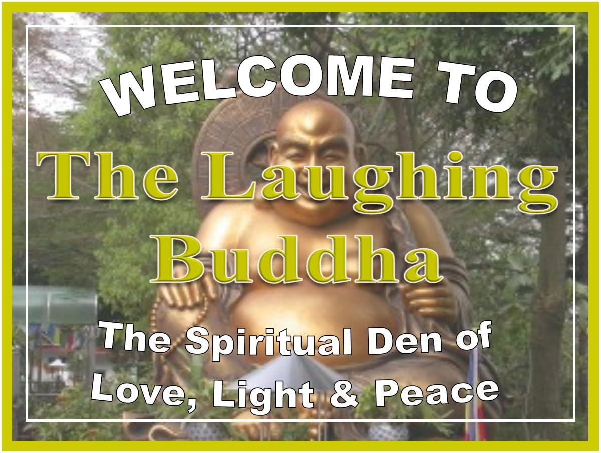 Laughing Budda Bar Funny bar sign pub retro mancave man gift fathers day