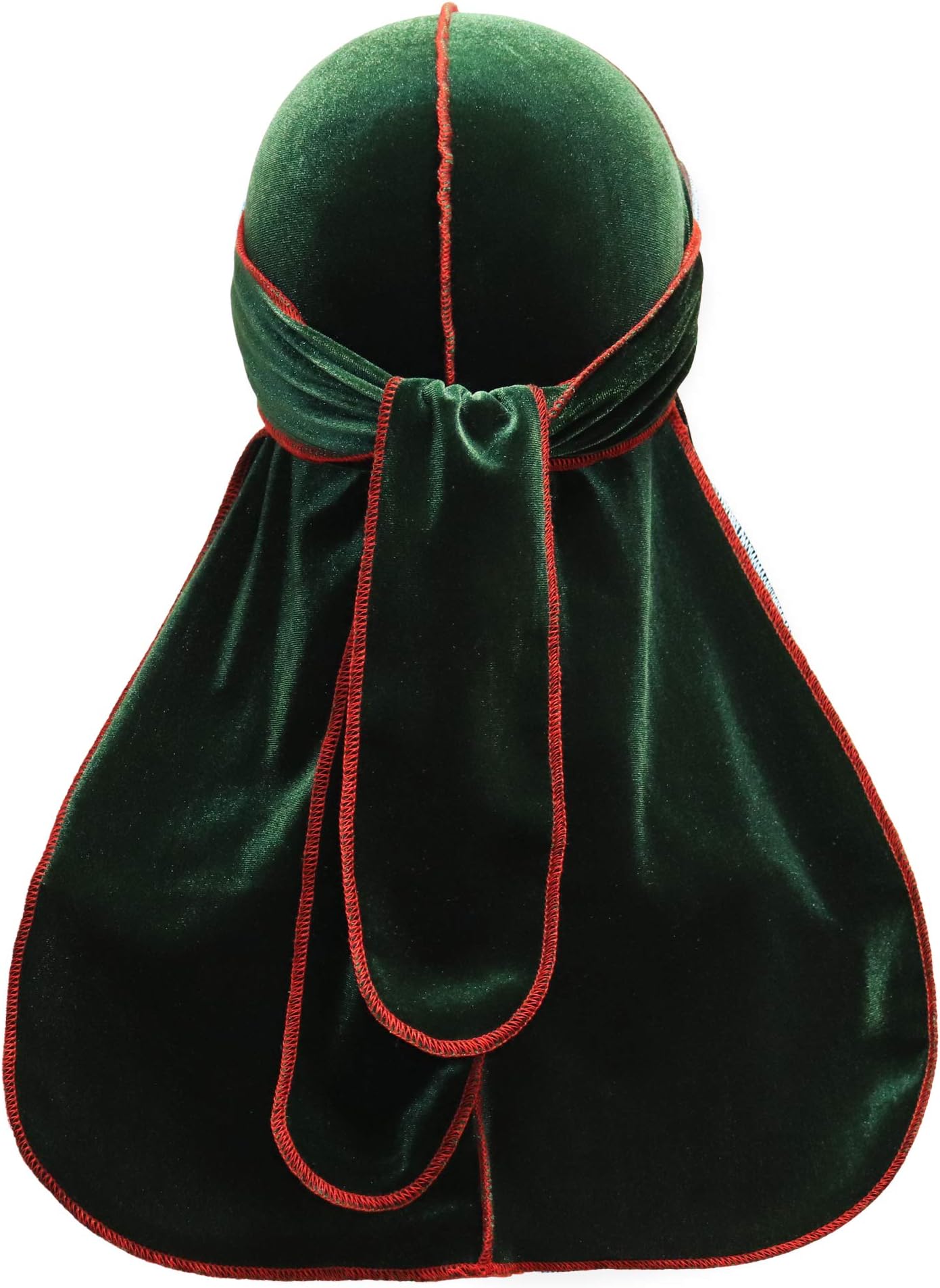 VALSE Velvet Durags for Men Waves, 30+ Colors Two-Tone, Du-rag Extra Long Straps for Men