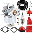 Carbhub 640052 Carburetor for Tecumseh 640349 640054 640058 640058A HMSK80 HMSK85 HMSK90 HMSK100 HSMK110 LH318A LH358SA 8HP 9