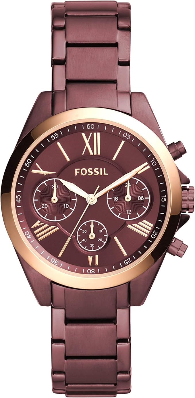 Fossil Women's Modern Courier Quartz Stainless Steel Chronograph Watch