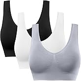 BESTENA Sports Bras for Women, Seamless Comfortable Yoga Bra with Removable Pads