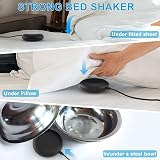 Mesqool Loud Alarm Clock with Bed Shaker Dual Alarm 7" LED Display view 2