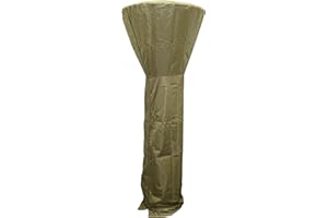 Hiland HVD-CVR-T Tall Patio Heater Cover 87 Inch, Tan