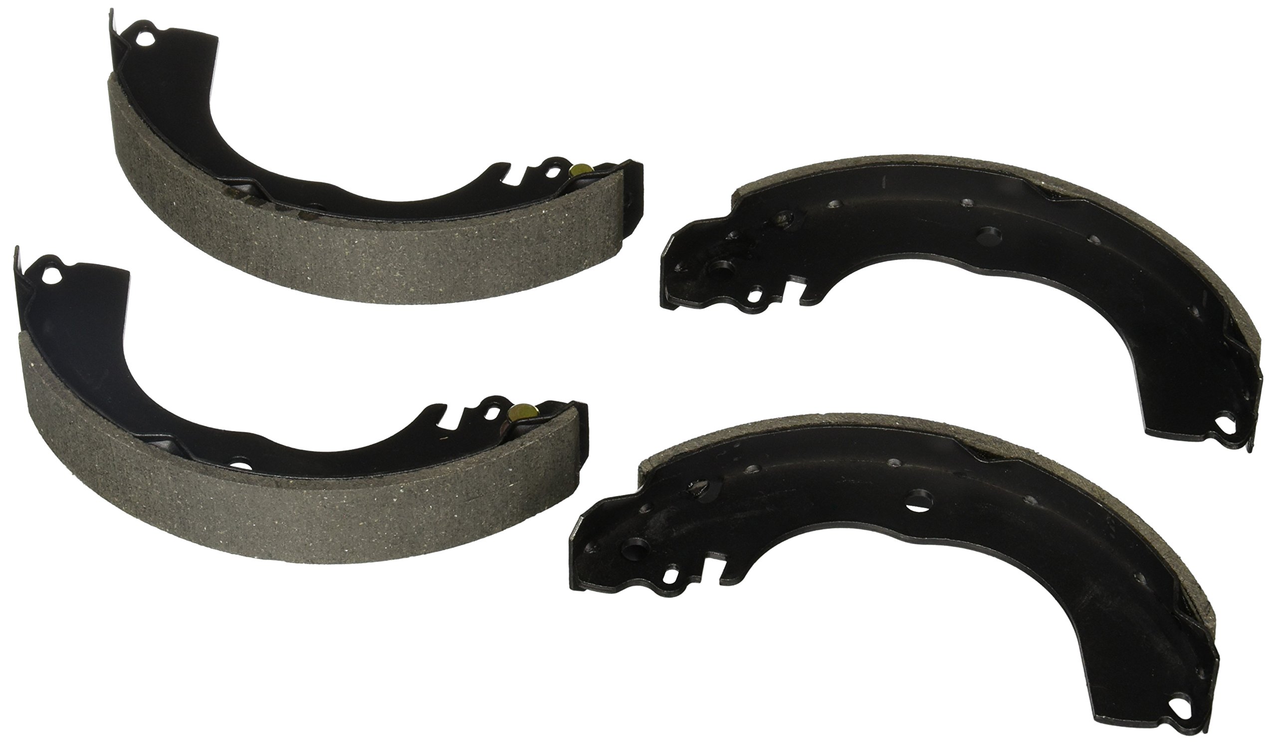 bosch bs924 blue drum brake shoe set - compatible with select mitsubishi i-miev, lancer, mirage, mirage g4; nissan versa; rear