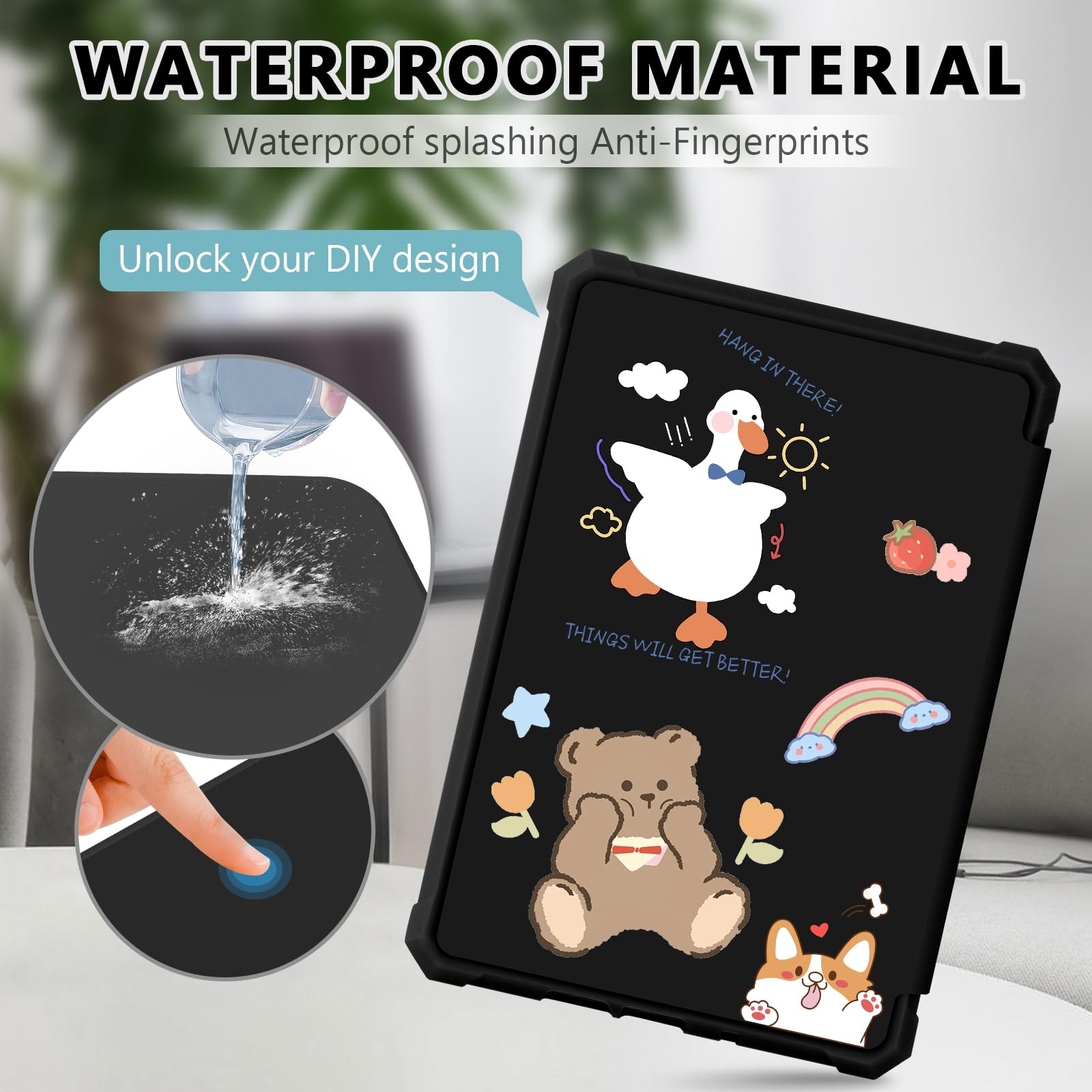 FUWANG Kindle Paperwhite Case for 6.8