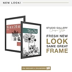 MCS Studio Gallery Classic 16x24 Poster Frame Black