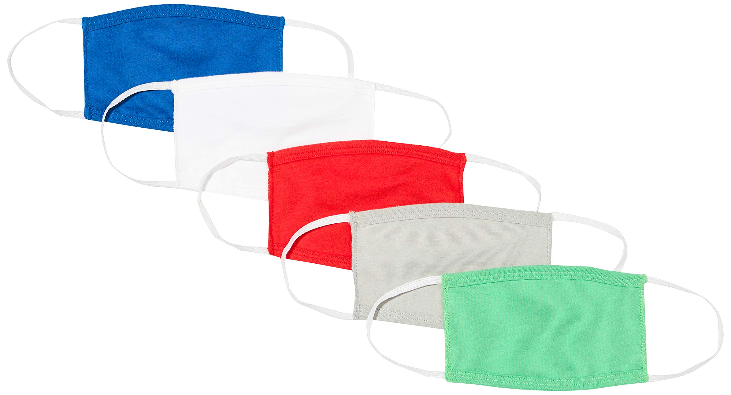 Basic Kids Face Mask Elastic 5 Pack