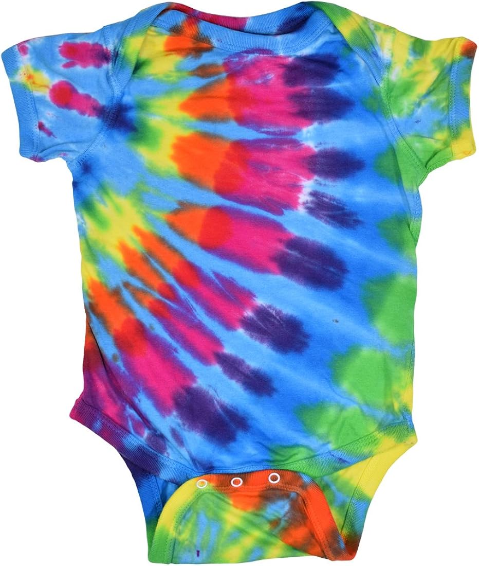 tie dye baby onesie