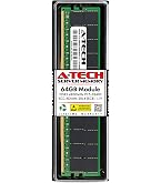 A-Tech 32GB DDR5 4800MHz PC5-38400 ECC-UDIMM 2Rx8 (EC4 9x4) Dual