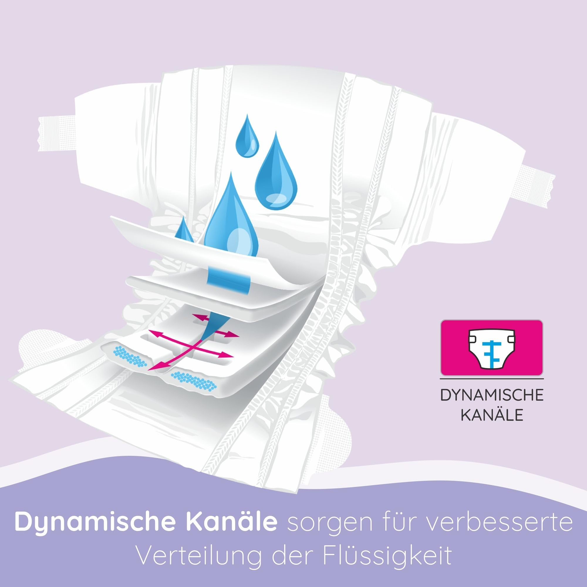 bella baby Happy Premium Windeln Größe 5 Junior 11-18 kg 104 Stück, DERMATEST & OEKO TEX Siegel, Babywindeln Einweg 4