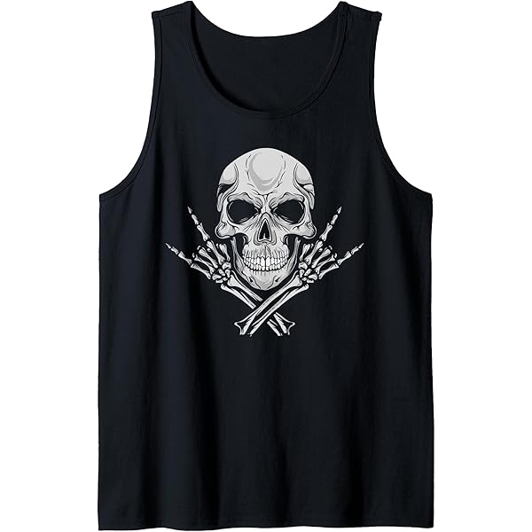 Amazon.com: Skull Tank Top : Clothing, Shoes & Jewelry